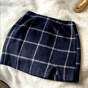 Plaid skirt